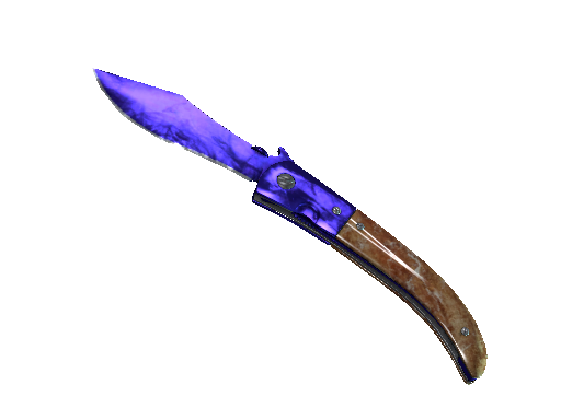 Navaja Knife Doppler Sapphire