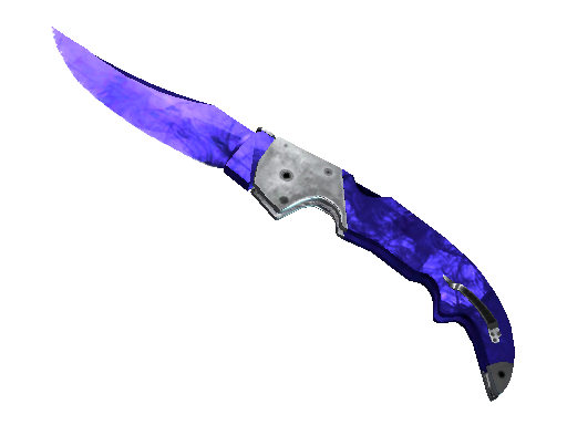 Falchion Knife Doppler Sapphire