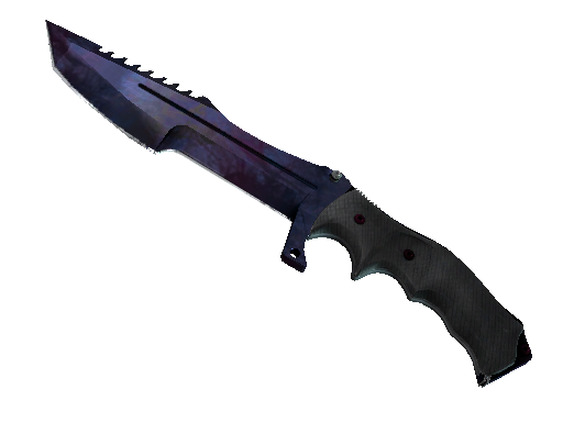 Huntsman Knife Doppler Black Pearl