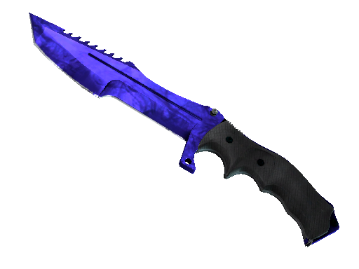 Huntsman Knife Doppler Sapphire